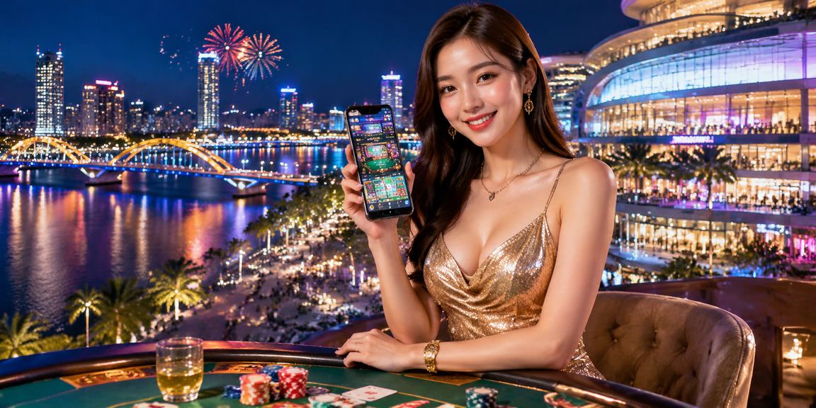 Lễ hội trao thưởng VIP tại Đà Nẵng với ánh đèn rực rỡ ven biển